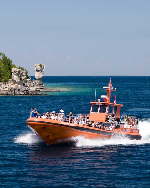 Flowerpot Island Jet Boat Tour